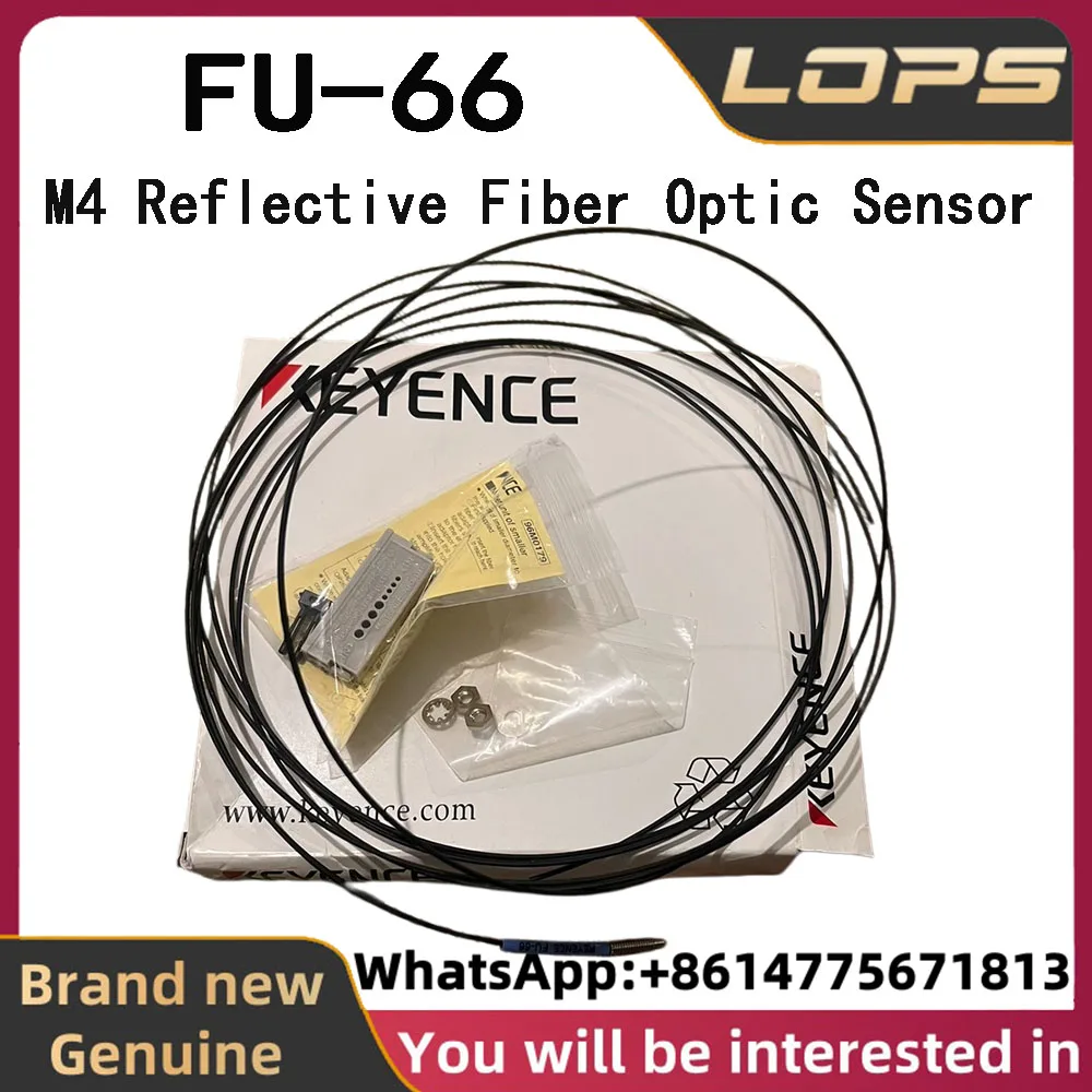 FU-66 KEYENCE M4 Reflective Fiber Optic Sensor High-Quality Industrial Detection Tool,welcome to consult