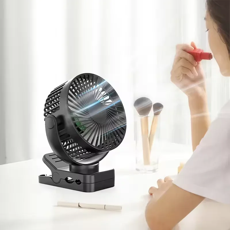 سطح المكتب مروحة USB صغيرة قابلة للشحن مروحة كهربائية توربو هادئة المحمولة عنبر الأجهزة الصغيرة مروحة قوية مروحة تبريد الهواء المحمولة