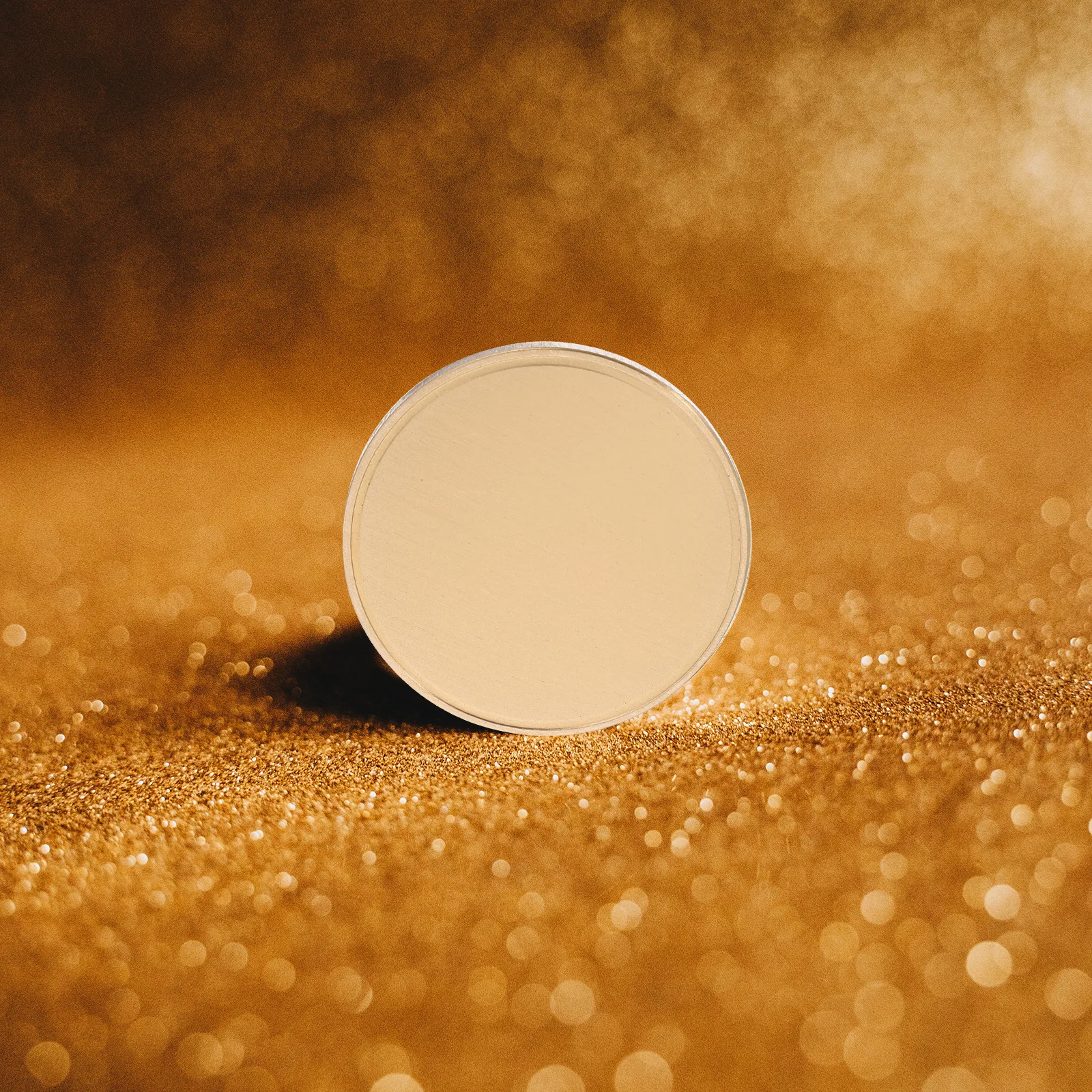 3 Buah Koin Logam Kosong untuk Ukiran Laser Kerajinan DIY Koleksi Kenang-kenangan Ulang Tahun Mudah Dicetak Unik