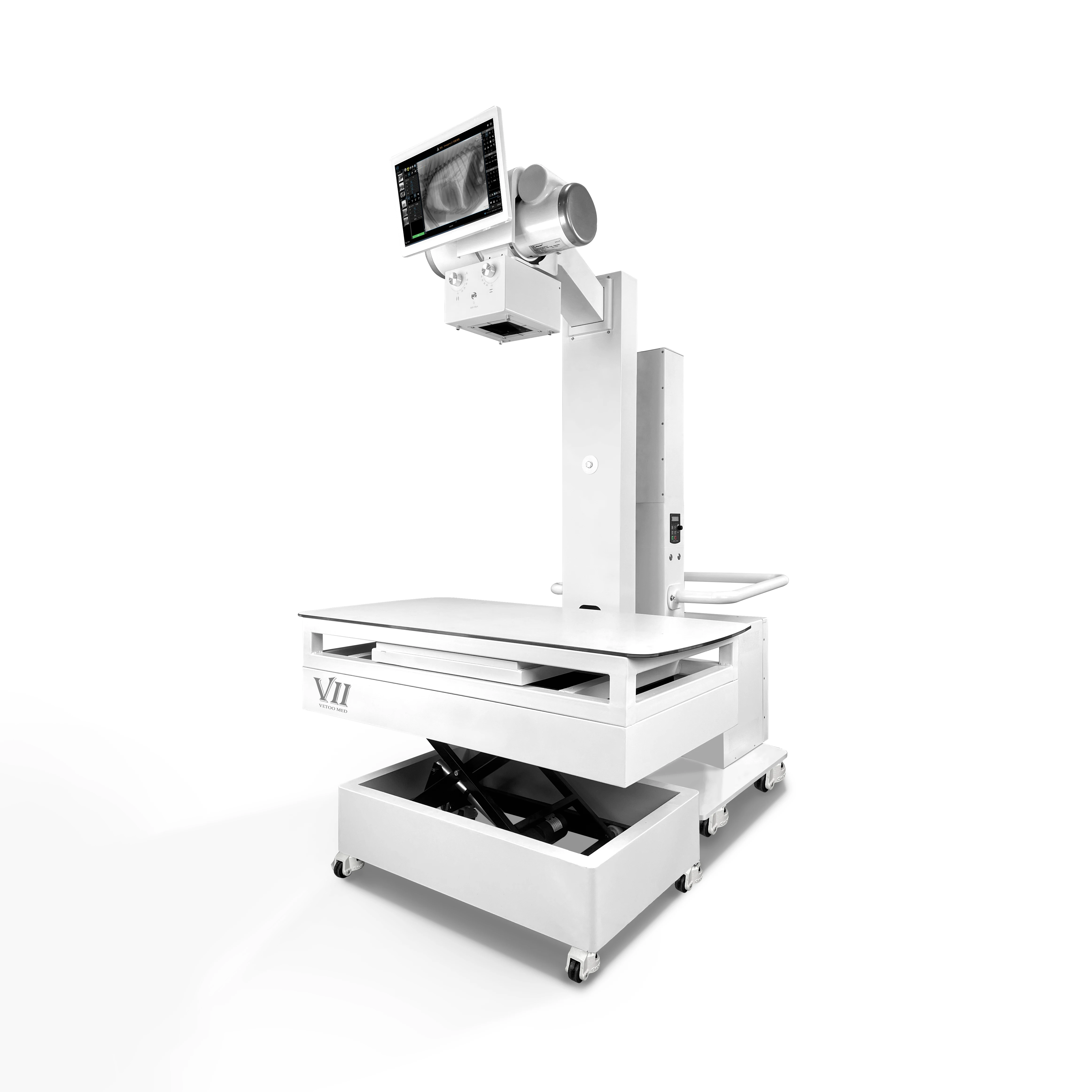 Portable Mobile Veterinary X-Ray Machine For Small Animals Rotation X-Ray Imaging Radiography