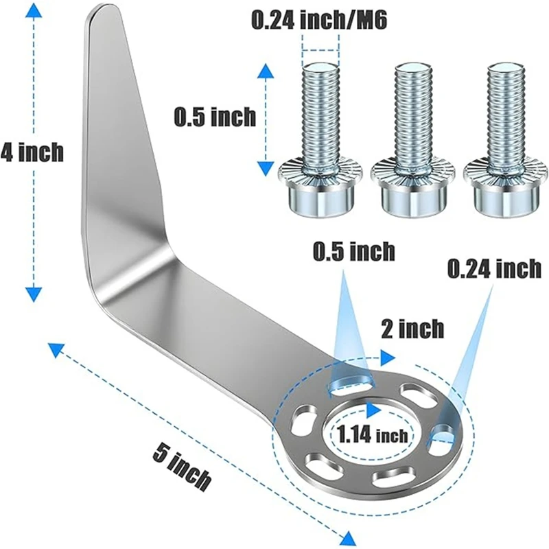 

889661M Стальной L-образный сменный шаговый крюк с болтом, пневматический инструмент, шаговый крюк для инструмента для ногтей NR83A5-ABYS