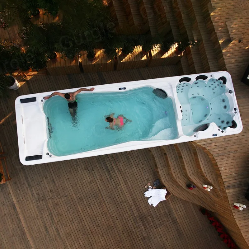 7.5m Container Swimming Pool Whirlpool Spa Outdoor Jacuzzier Hot Tubs Swim SPA Pool view 2