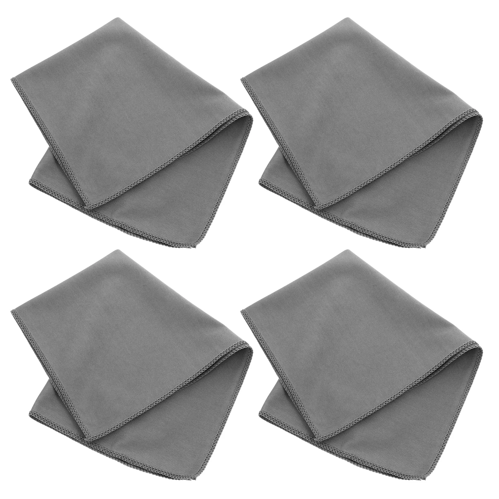 

4Pcs Fiber Glass Cleaning Cloths No Lint Window Polishing Rags Mirrors Cleaning Wipes Multipurpose Housekeeping