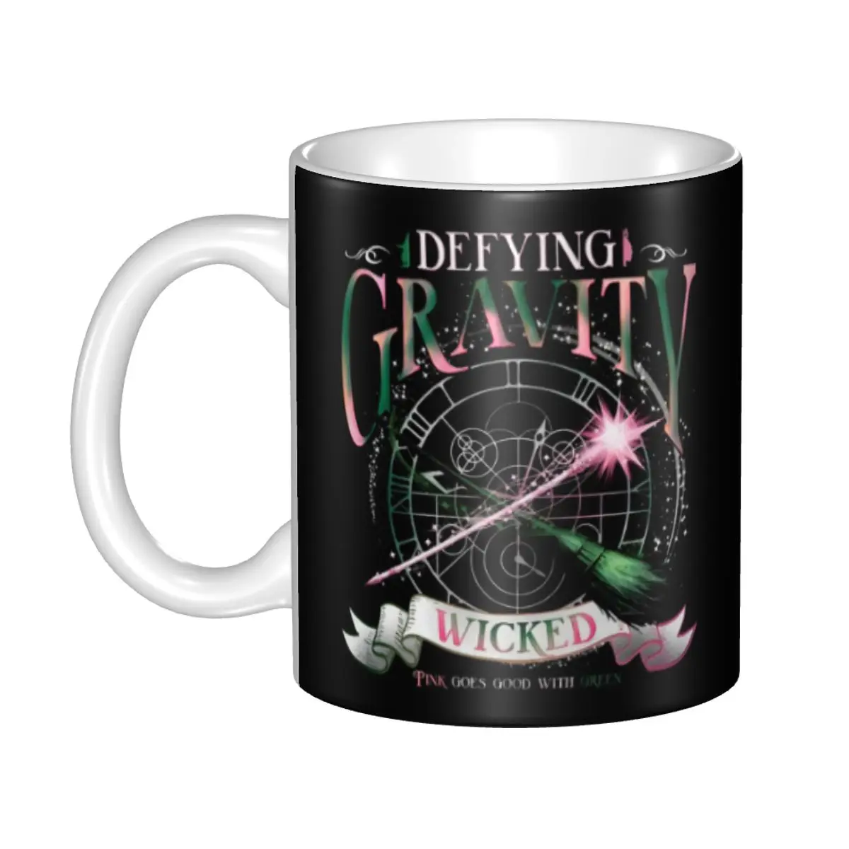 Custom DIY Wickeds Musical Movie Ceramic Mug Personalized Coffee Cup Creative Present