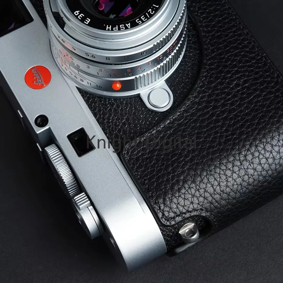 하프 바디 백 하단 커버 Leica M11 오픈 배터리 디자인 보호 슬리브 수제 용 새 정품 가죽 사진 카메라 케이스