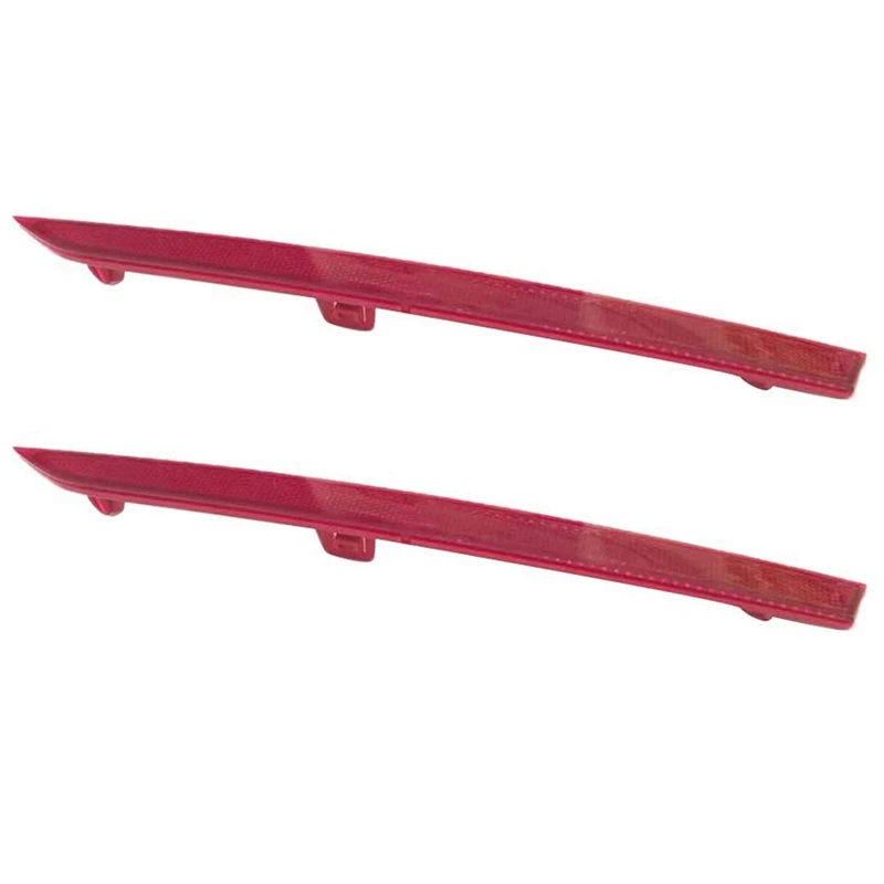 

2X 63147847165 Rear Left Bumper Reflector Red For -BMW 3-Series F30 F31 M Sport 2012+