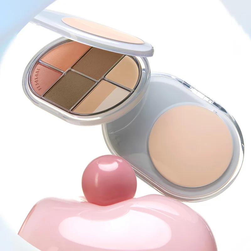 

JUDYDOLL 6-in-1 Face Palette, Eyeshadow, Contour, Blush, Highlighter, Matte & Shimmer, All-in-One Makeup Palette, Versatile