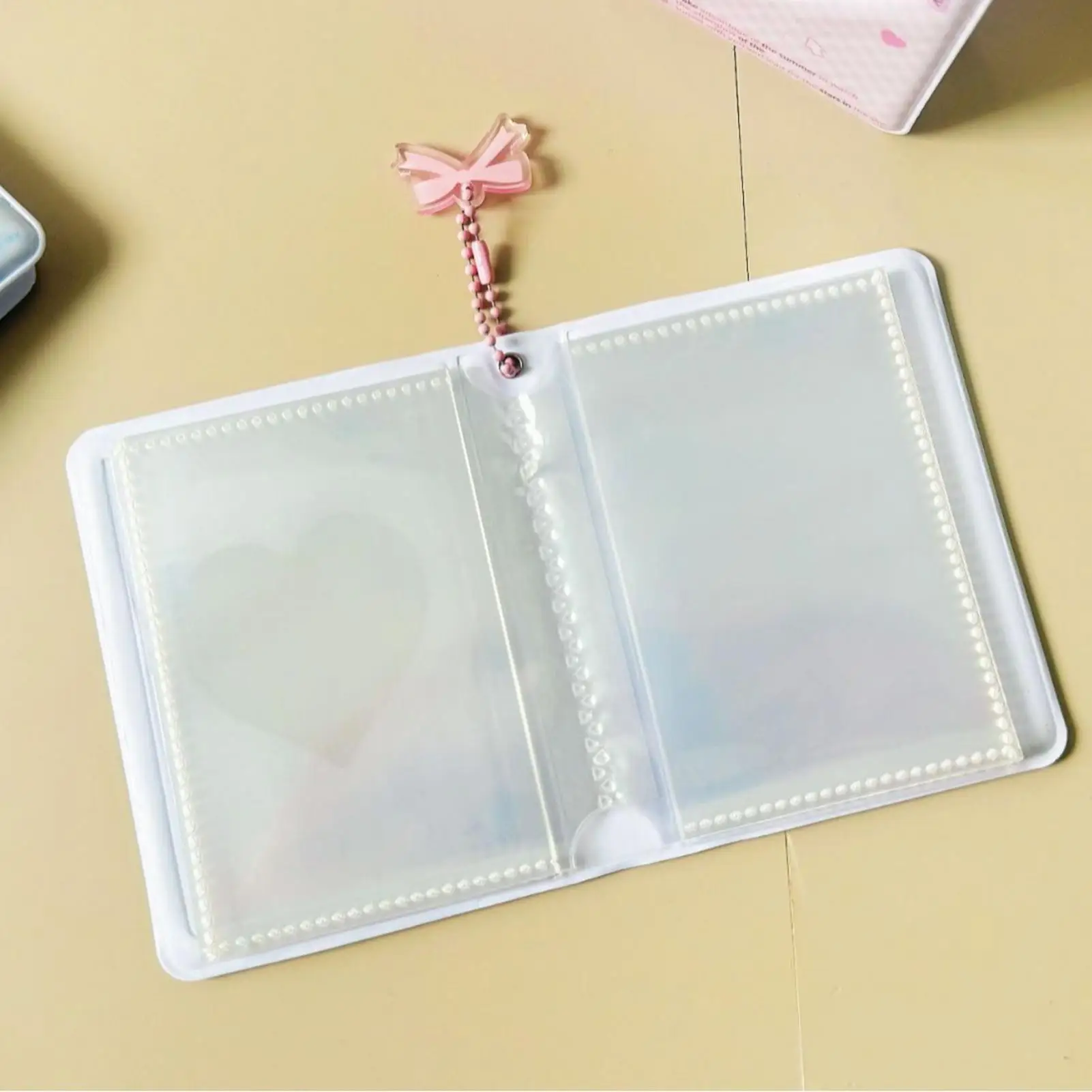 3 بوصة الكورية ins نمط Photocard الموثق 40 جيوب الحب على شكل قلب ألبوم بطاقات بولارويد ألبوم صور حافظة للبطاقات حقيبة التخزين