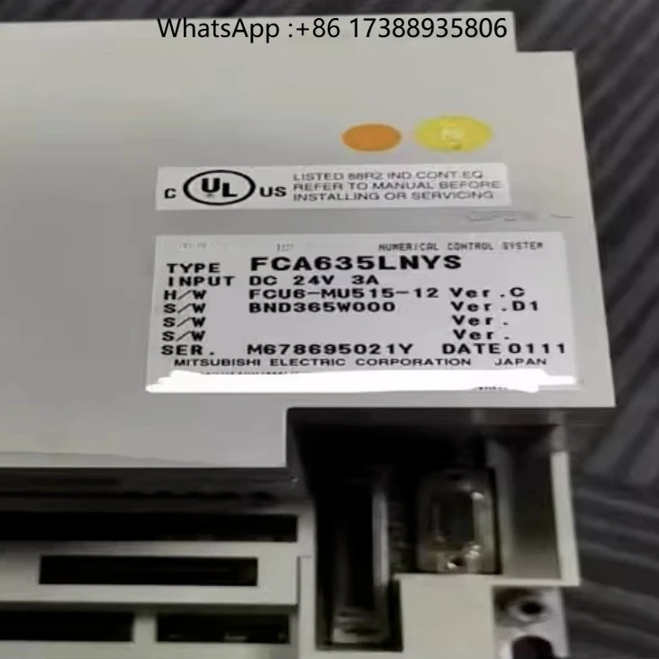 FCA635LNYS FCU6-MU515-12 New Original CNC Machine Tool System Host NC Controller with PLC Programming Support in Stock