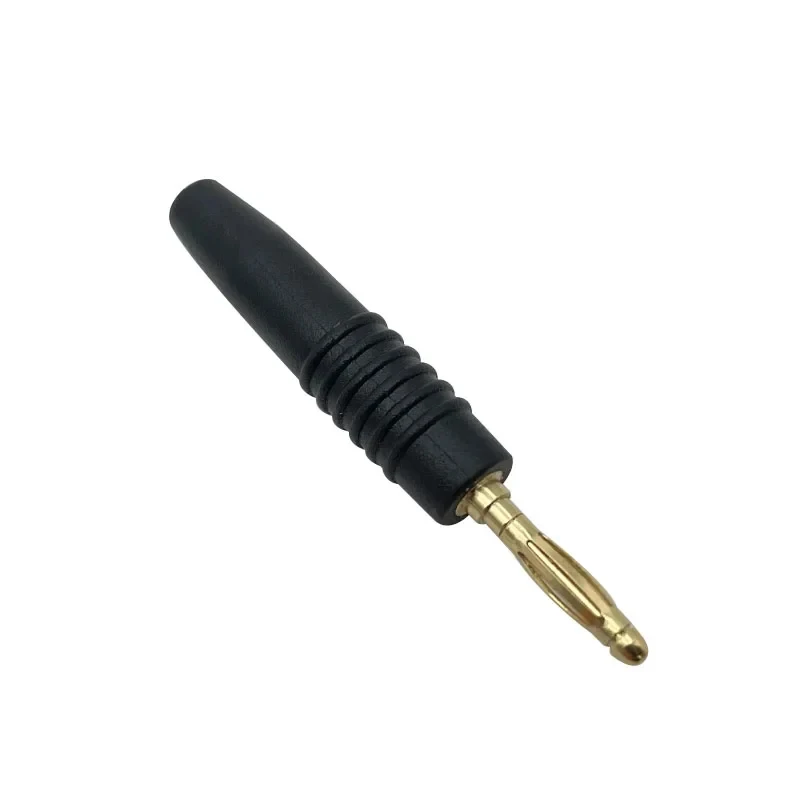20Pcs 2mm Banana Plug Connector Banana Male Plugs Audio Speaker Wire Cable Connectors Red Black