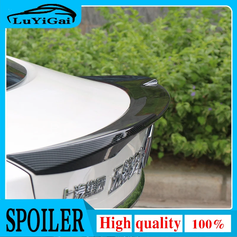 For MG 6 MG6 2017-2018 Rear Trunk Spoiler High Quality ABS Plastic Primer Color Car Tail Wing Decoration