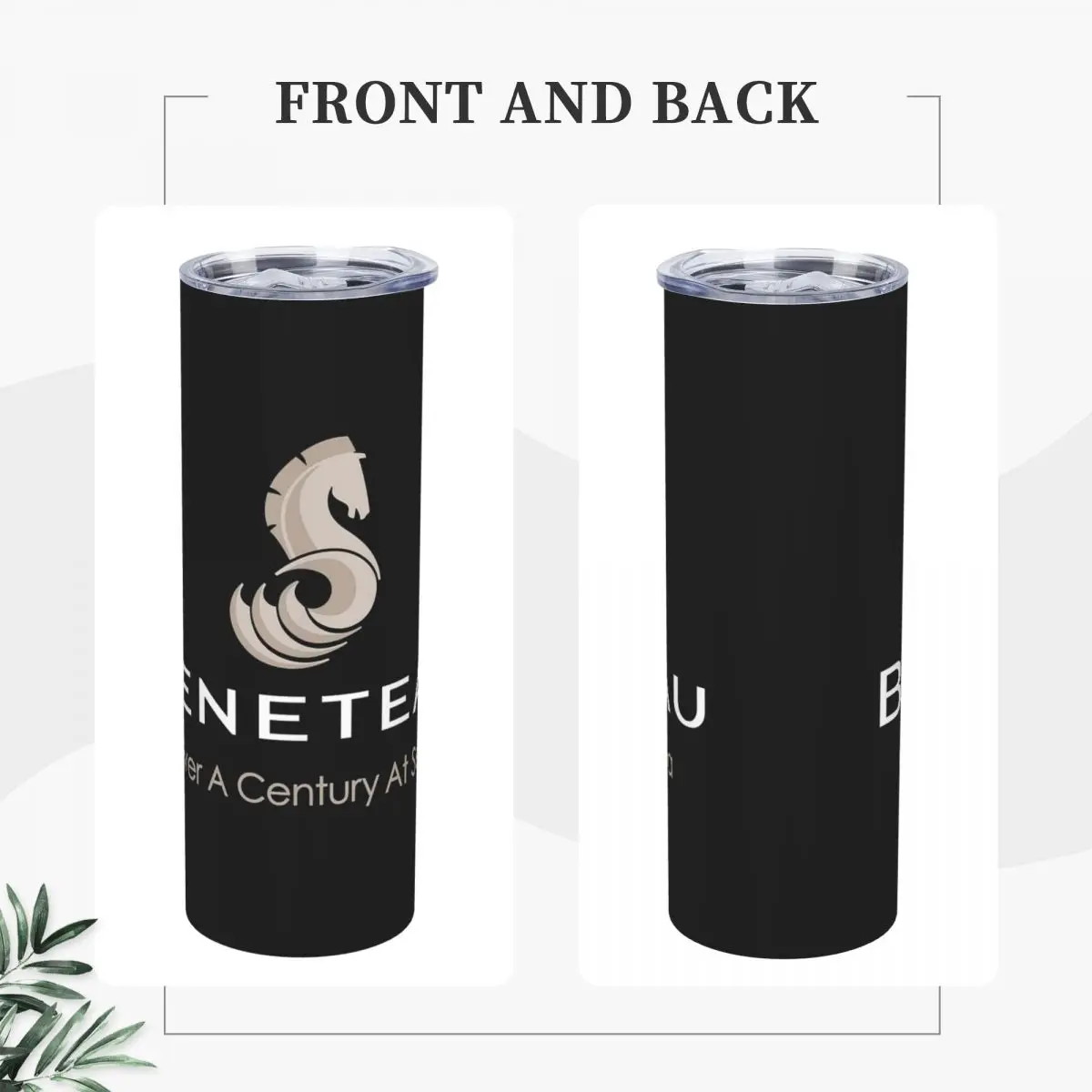 Beneteau Sailboat Sailing Yacht POCKET SIDE Stainless Steel Tumbler Vacuum Insulated Mug Thermal Cold Bottle Straw With Lid 20oz