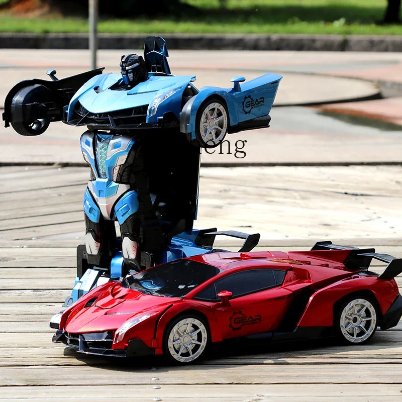 Robot eléctrico Lamborghini Diamond para automóvil con control remoto y deformación de gran tamaño XL