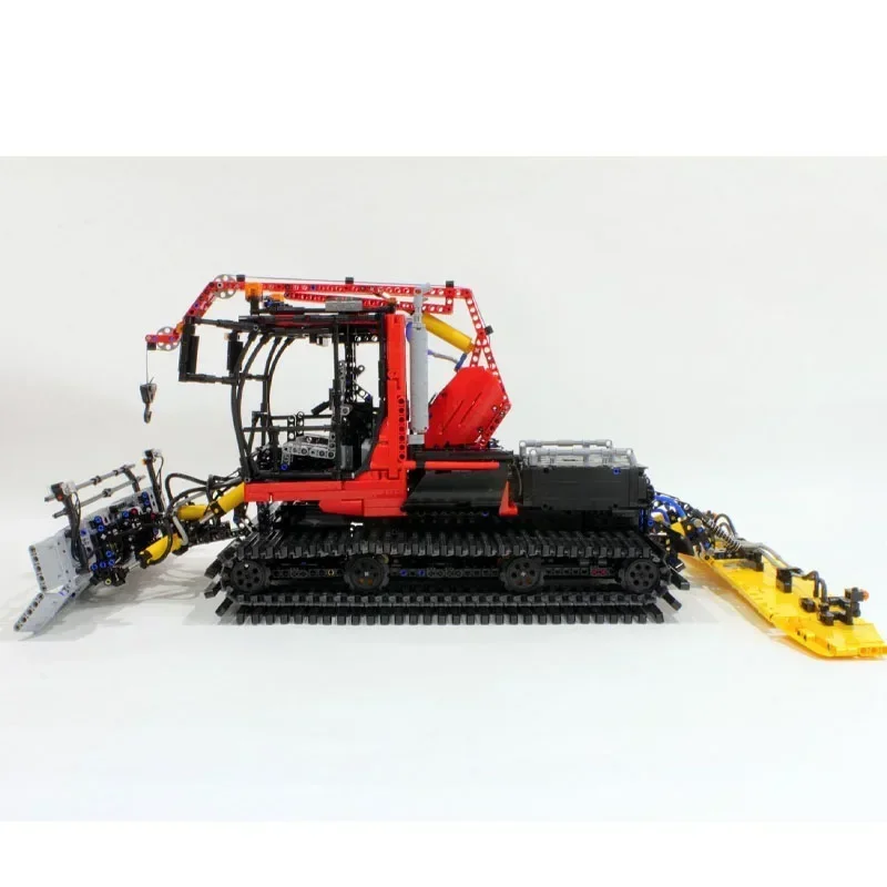 MOC-8376 Electric Remote Control Snow Cleaning Machine Assembly Stitching Building Block Model 4396 Parts Children\'s Toys