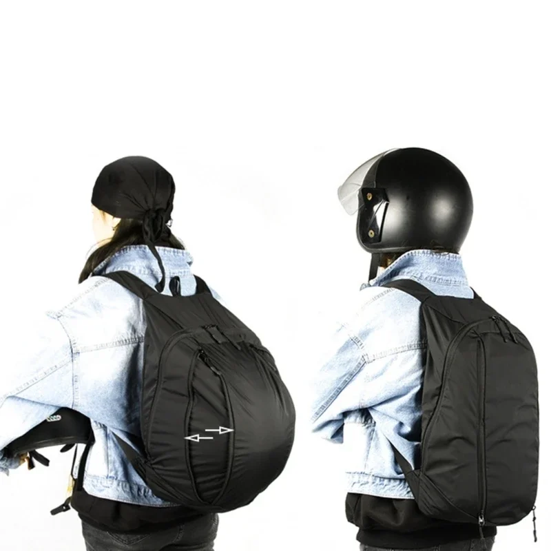 

Motorcycle Backpack,Waterproof Helmets Backpack for Man,Motorcycle Accessory,Travel Backpack Storage Bag X37F