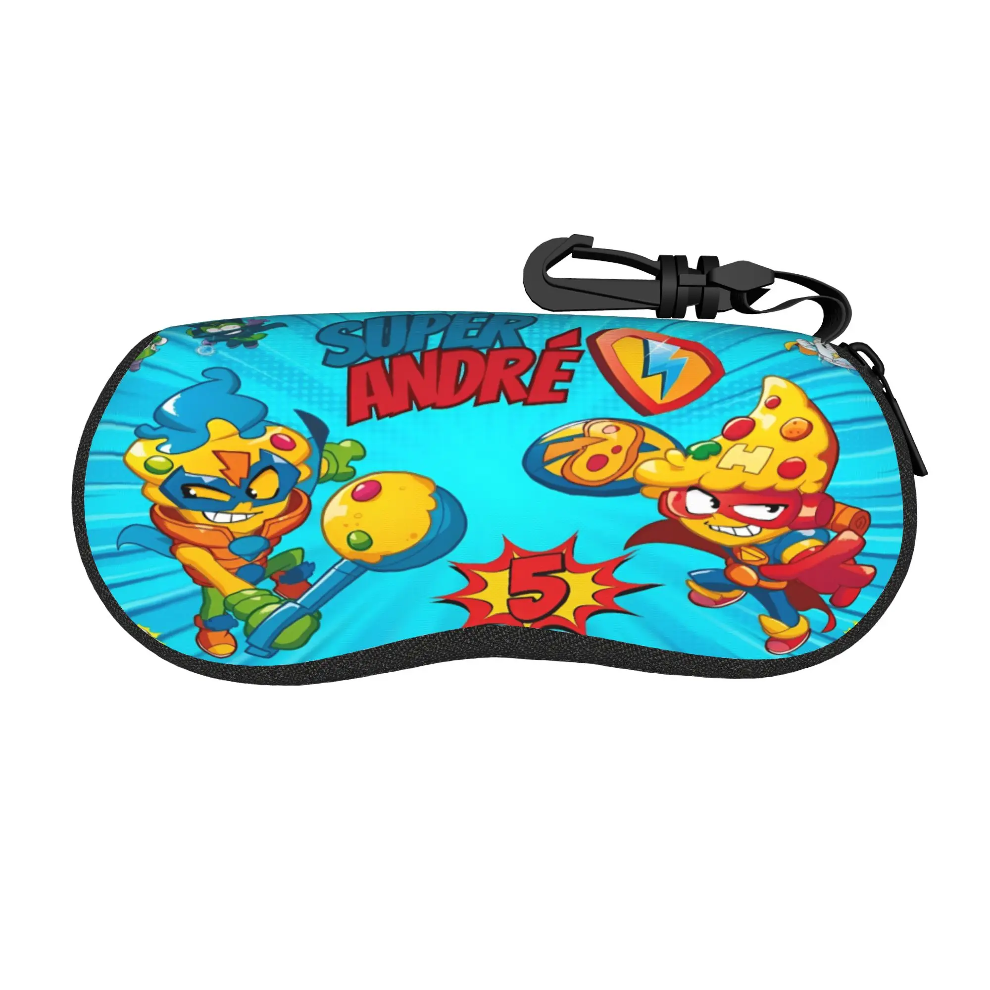 Super Zings Glasses Case Girls Printing Zipper Funny Superzings Sunglasses Protector Gift Eyeglasses Box