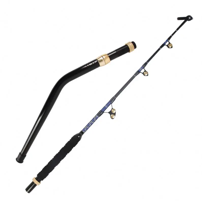 130LB Deep Sea Boat Trolling Rod Big Game Spinning Tip Fishing Rod For Tuna