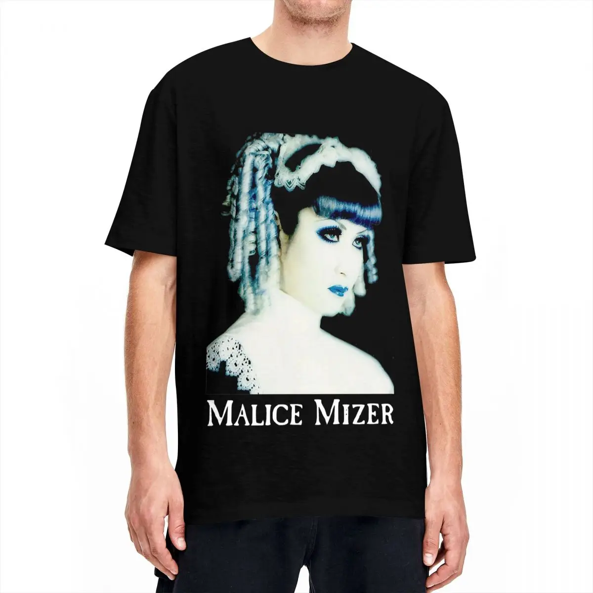 Novelty Malice Mizer Vintage T Shirt Unisex Cotton Short Sleeve O-neck Summer Tops