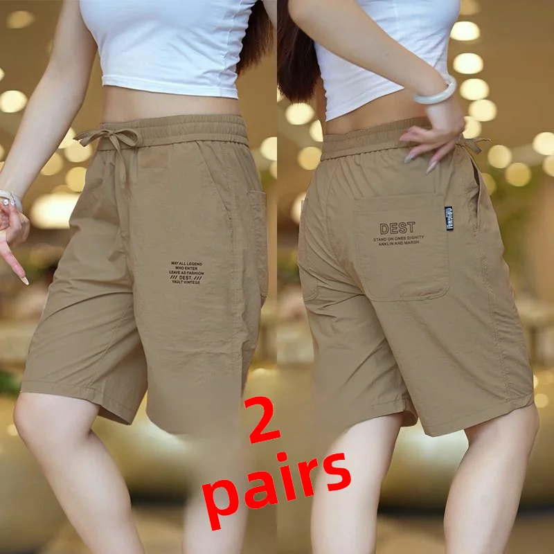 

Новые повседневные мужские летние тонкие свободные спортивные мужские брюки «пять четвертей», корейская версия, трендовые мужские брюки средней длины