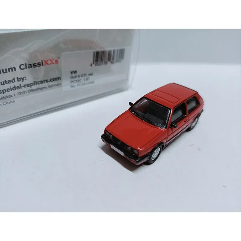 1:87 Scale Golf II GTI Plastic Car Model Collection Ornaments