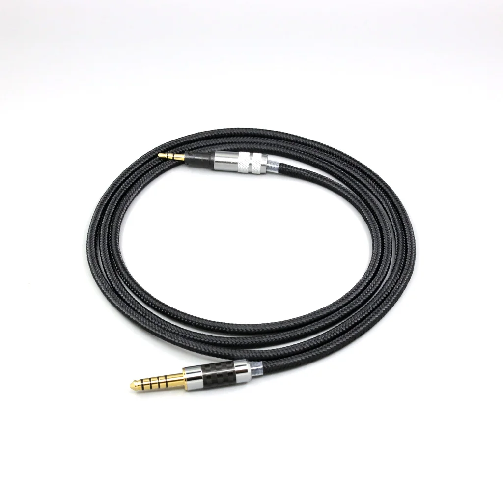 6.5mm XLR 4.4mm Super Soft Headphone Nylon OFC Cable For Sennheiser Momentum 1.0 2.0 Earphone Headset LN007538