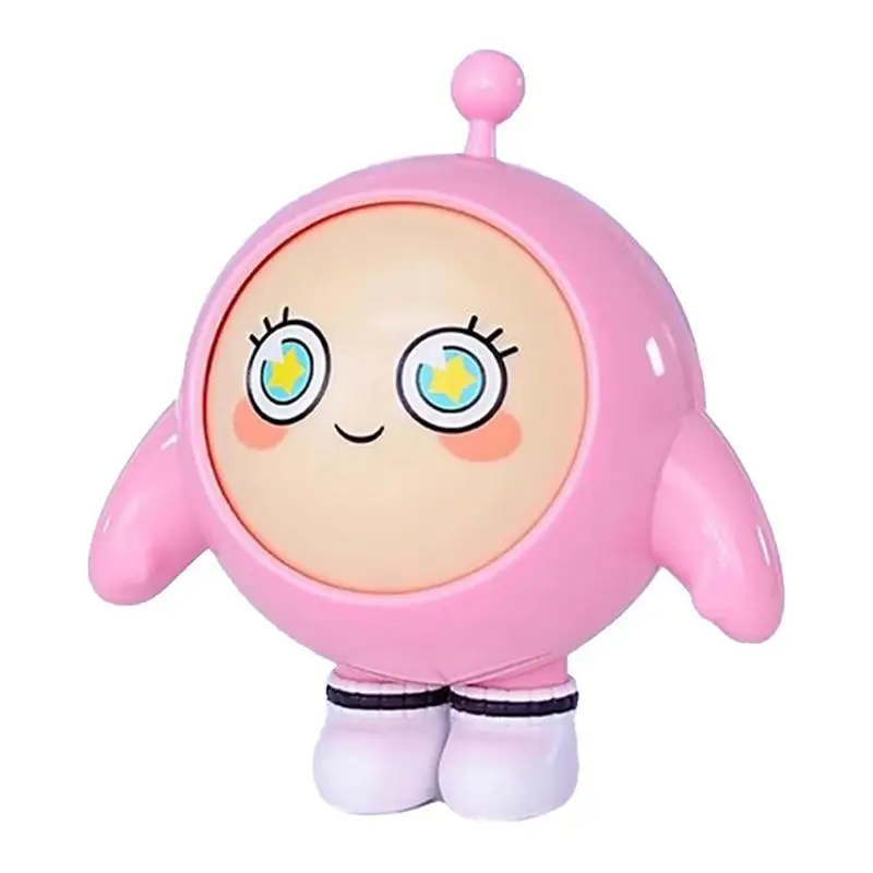 Cartoon Doll Expression Change Cartoon Doll Decoration Collectible Model Fun Decoration Toy Model Action Figures For Kids Fans