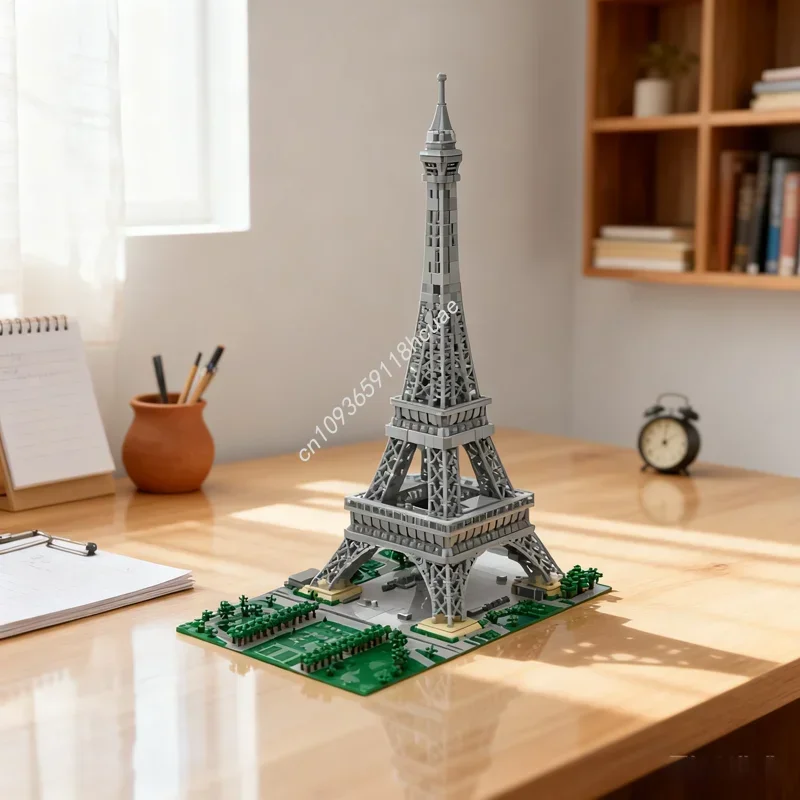 

12687pcs MOC Eiffel Tower Creator Experted Model Building Blocks Architecture Toy Assemble Festival Gifts Idea Education Brick