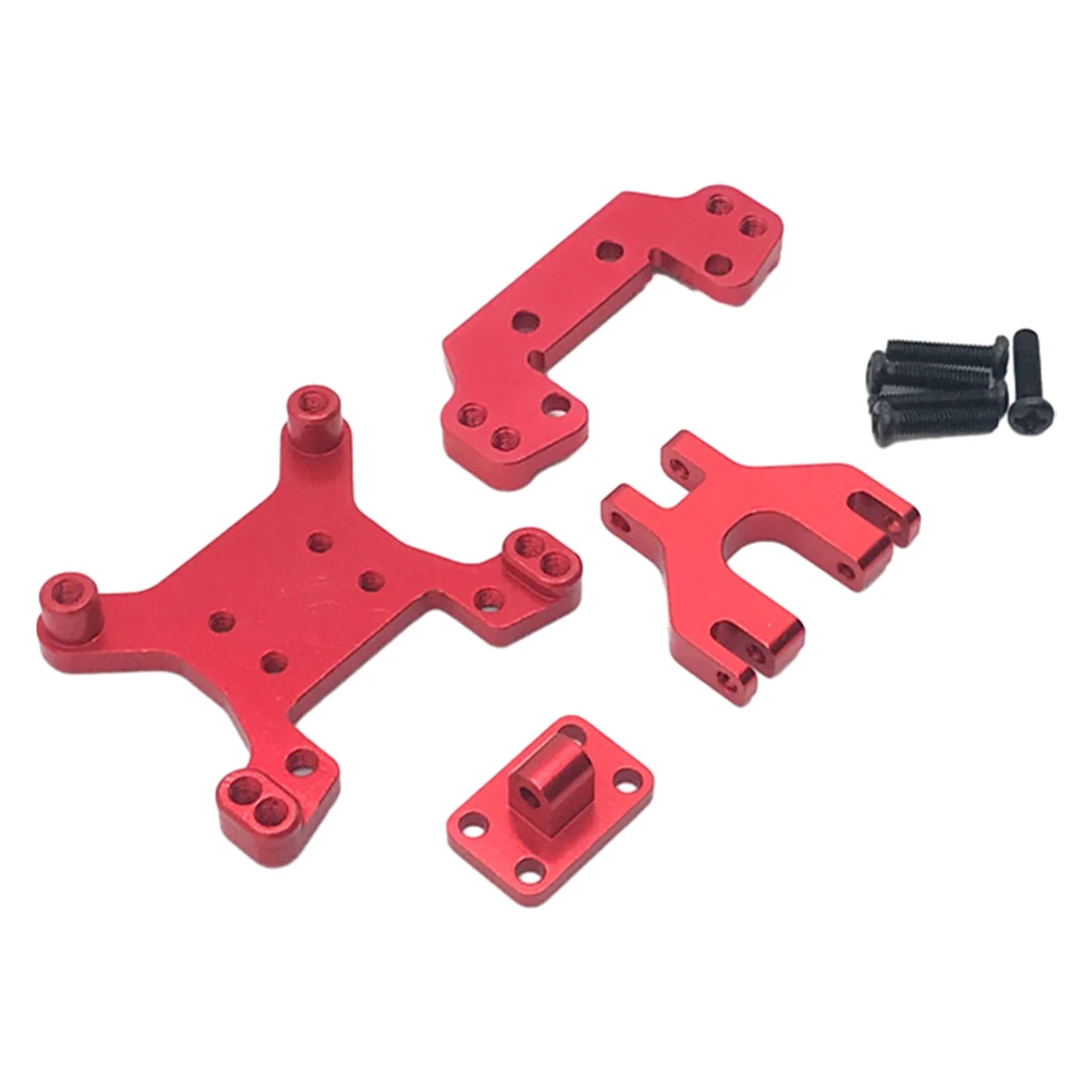 1/14 Aluminum Alloy Steady Shock Absorber Bracket For Wltoys 144001 RC Car Part RC Car Accessories Replacement Parts Purple