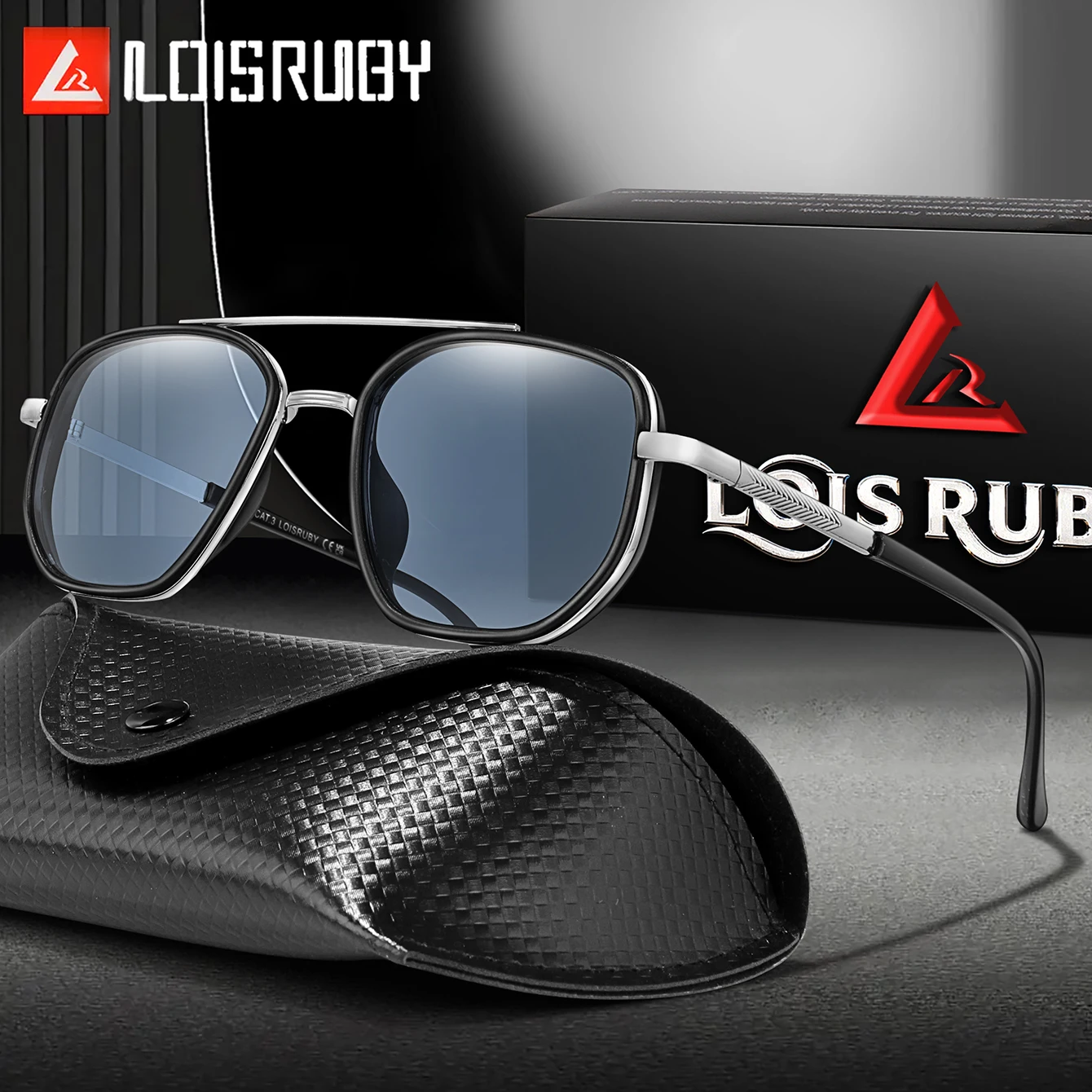 Mode Polarisierte Metall Rahmen Sonnenbrille Männer Frauen Outdoor Radfahren Fahren Wandern Brillen Angeln UV400 TAC Sonnenbrille Mit BOX
