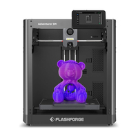 Flashforge AD5M 3D Printer Fast Speed Adventurer 5M Fully Auto Leveling 280°C Direct Extruder with 3S Detachable Nozzle