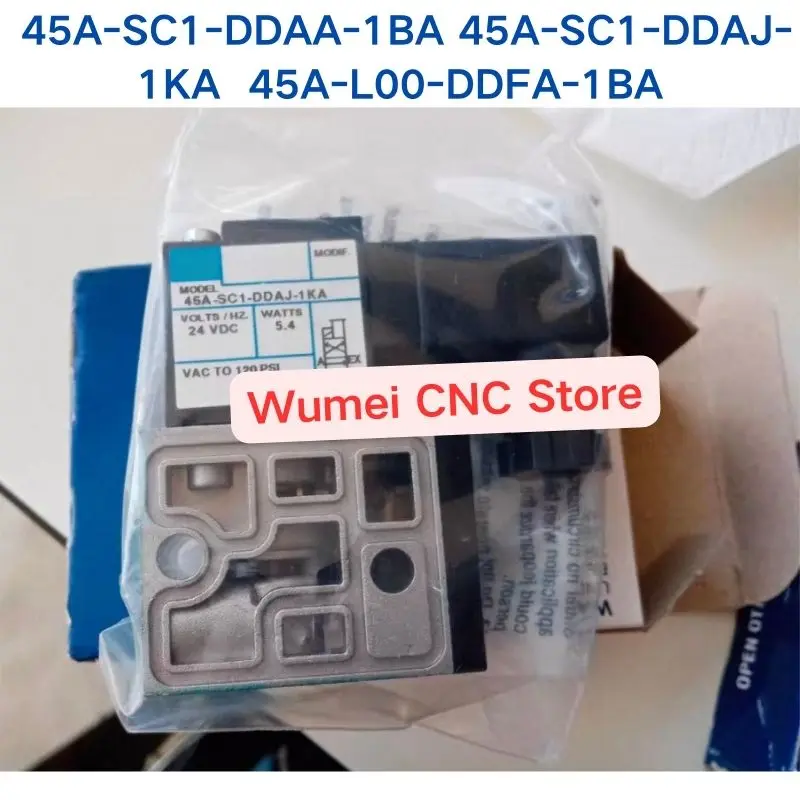 Brand new Original solenoid valve 45A-SC1-DDAA-1BA 45A-SC1-DDAJ-1KA 45A-L00-DDFA-1BA 1 piece