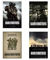 BAND of BROTHERS Print Art Canvas Poster For Living Room Decor Home Wall Picture