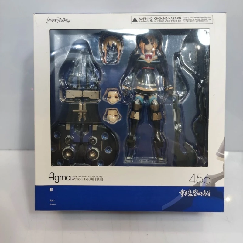 

Figma heavy military clothing female high school student, Lu San another movable figure is genuine in stock