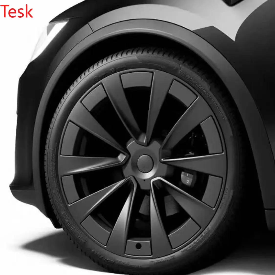 Tesla hub cover Model X 22 inch original high-end hub cover wheel center cover accessories supplies