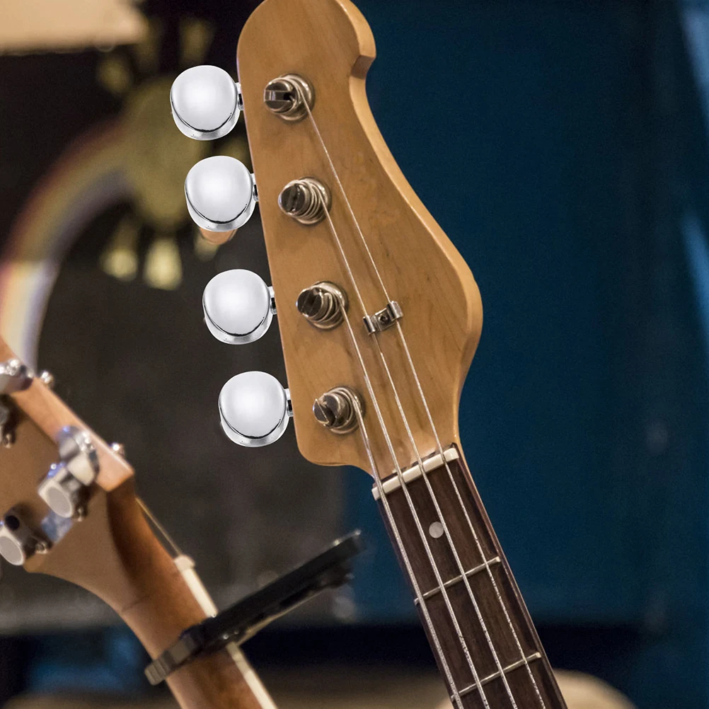 

8 Pcs String Head Button Handle Guitar Tuning Peg Knobs Replacement Component Key Pegs Metal Classical