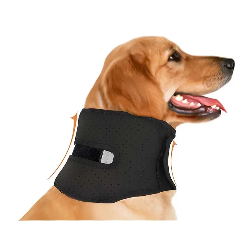 Dog Neck Brace Pet Dog Collar Anti Lick Sprain Neck Headgear Post Surgery Neck Breathable Support Collar Pet Supplies