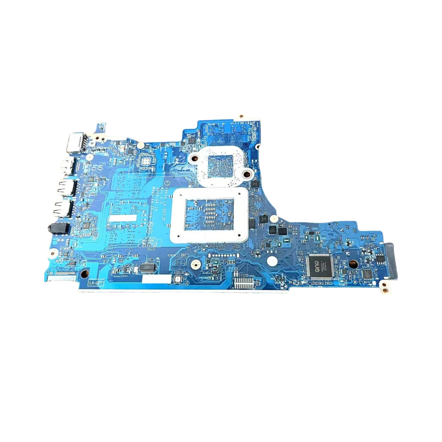 LA-G07JP motherboard is suitable for HP 15T-DB 15-DB 15-DX laptop with R3 R5 R7 CPU and no graphics card. 100% test OK