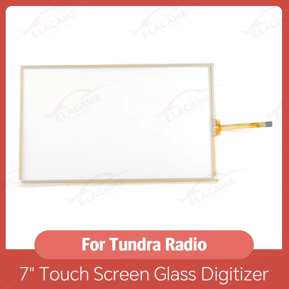 

For Toyota Tundra Radio LA070WV2 (TD)(01) New 7 inch 8 Pins Touch Screen Digitizer Panel Car Replacement