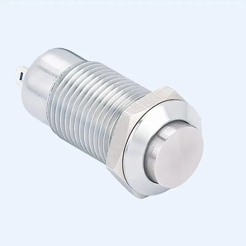 12mm Latching Push Button Switch PM121H Series High-Quality Electronic Component PM121H-10Z/J/S for Electronics Market