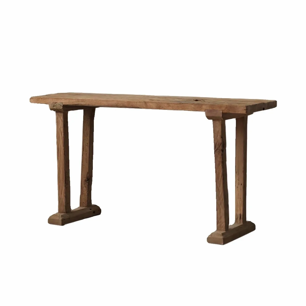 

Table storage desk, retro, solid wood, strip case, medieval, homestay