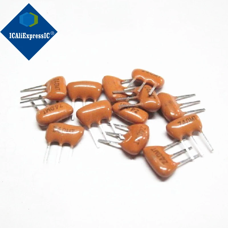 흙색 세라믹 크리스탈 오실레이터, 3 피트 Z4.0MT, 10 개