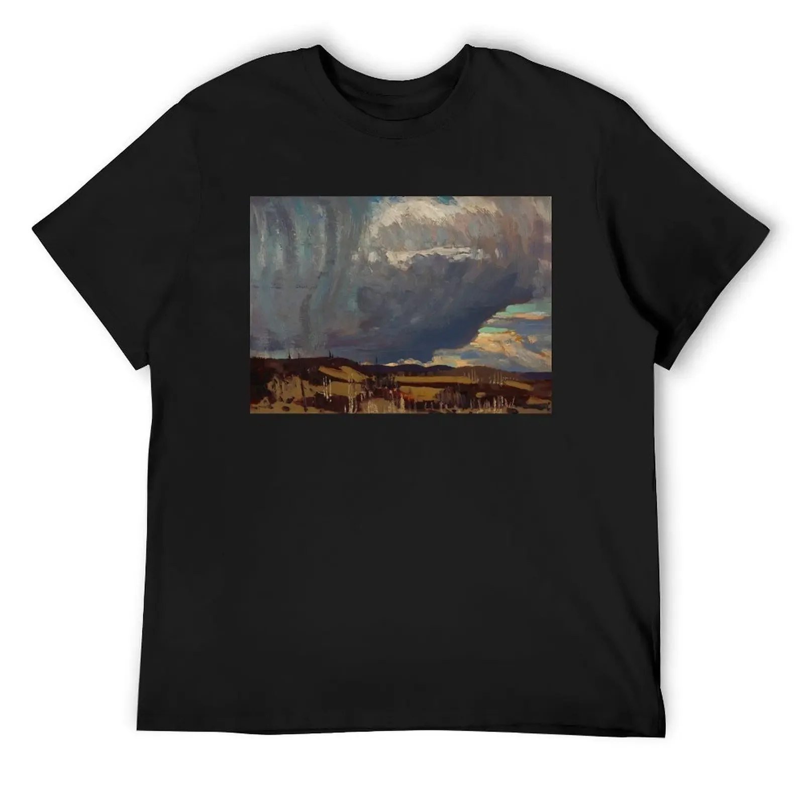 Tom Thomson Approaching Snowstorm T-Shirt animal prinfor boys cheap stuff graphic t shirts clothing for men