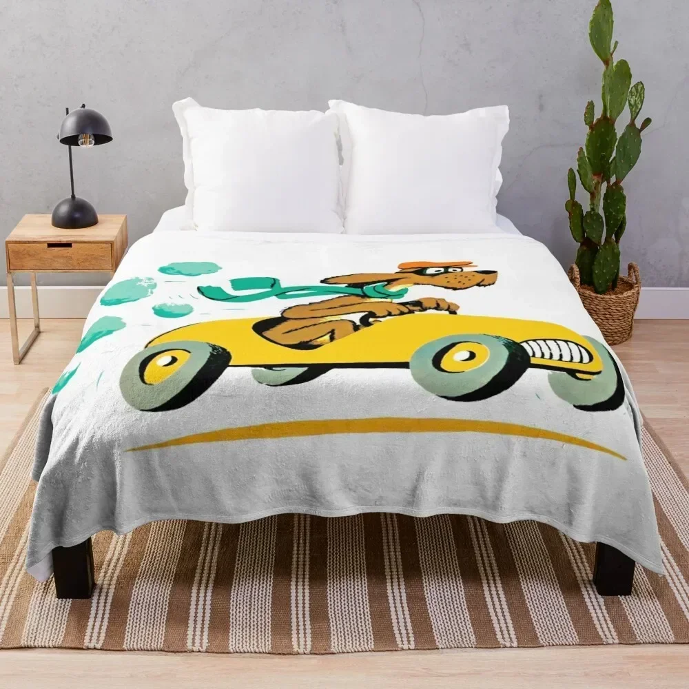

Go, Dog. Go! - Classic Art Throw Blanket Fuzzy Plush Throw Blanket for Sofa Chair