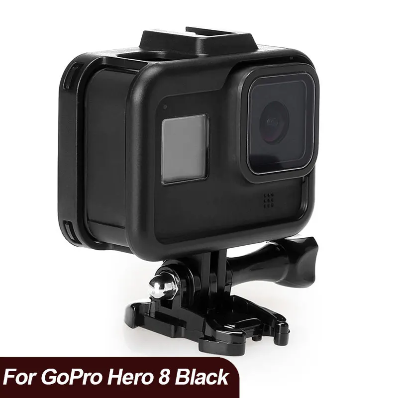Standard Frame Case Protector For Gopro Hero 8 Black Action Camera Mount Border Housing Shell Protective Cover Accessories