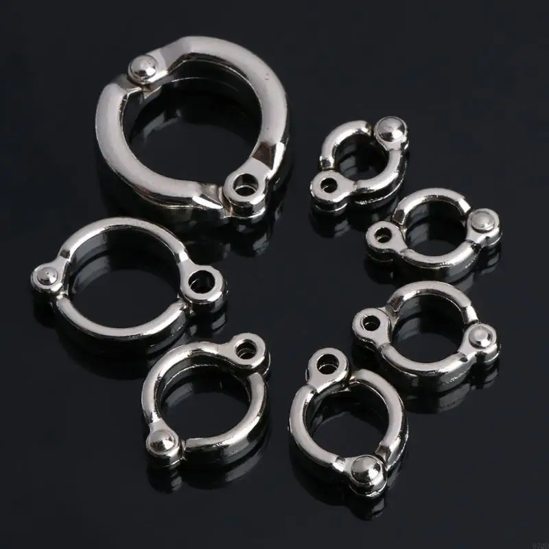 97QDバードレッグリングメタルフットクリップフライトレーニングアクセサリーフィンチコニュアパラキート