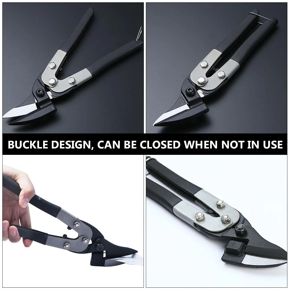 Tin Shears Durable Cutting Scissors Steel Iron Tool Industrial Manual Garden Tools Chrome Vanadium Stainless Snips Labor-saving