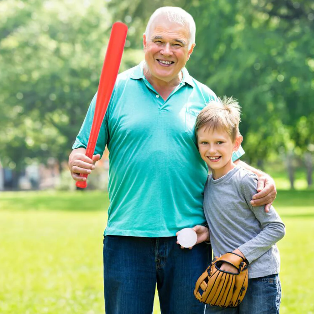 2 juegos de accesorios de bate de béisbol para adiestramiento al aire libre, juguetes, pelotas de béisbol para niños pequeños