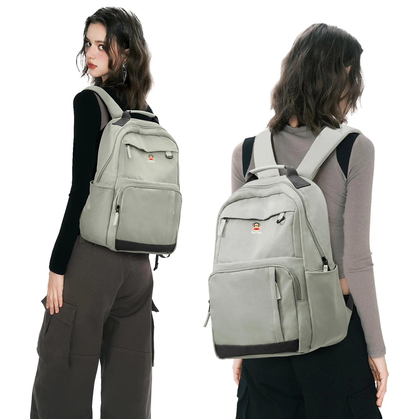 حقيبة ظهر بول فرانك للسفر للمدرسة، حقيبة ظهر كاجوال للطلاب ذات سعة كبيرة للفتيات والأولاد، حقائب ظهر مدرسية جامعية