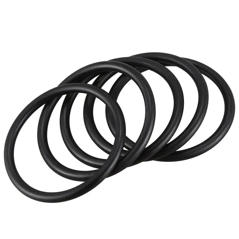 30 Pcs Black Nitrile Rubber O Ring Acrylonitrile Butadiene Seal Grommet 50Mm X 4Mm-A68E