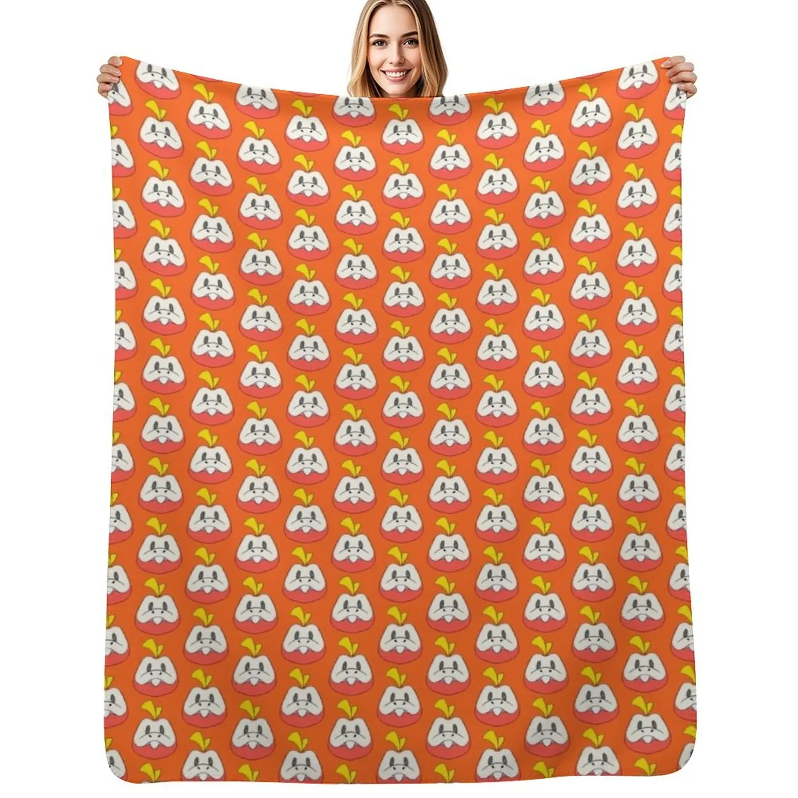 

Fuecoco Throw Blanket Foldable Soft Warm Blanket for Outdoor Use